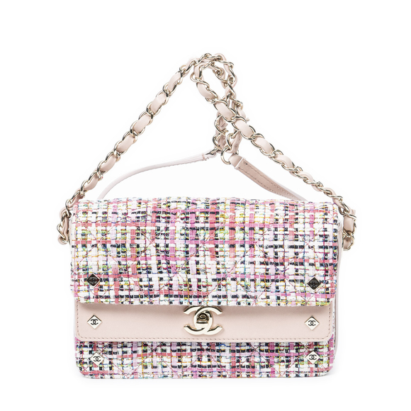 Chanel Vintage Loop Handle Single Flap - Picture 1 of 10